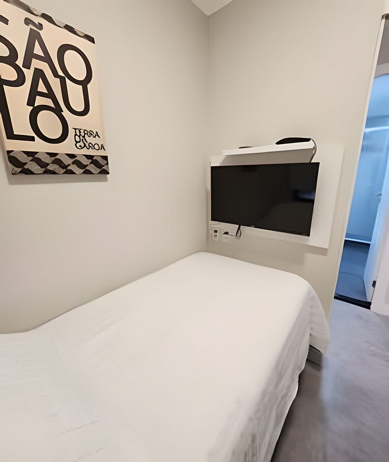 S2204 - Flat próximo a Congonhas acomoda família
