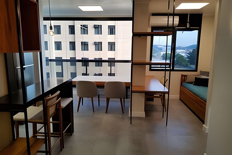 S502 - Flat acomoda família próximo a Congonhas