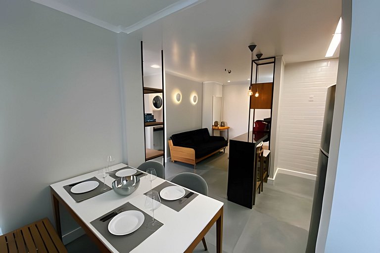 S502 - Flat acomoda família próximo a Congonhas