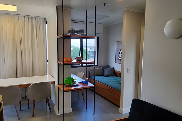 S502 - Flat acomoda família próximo a Congonhas