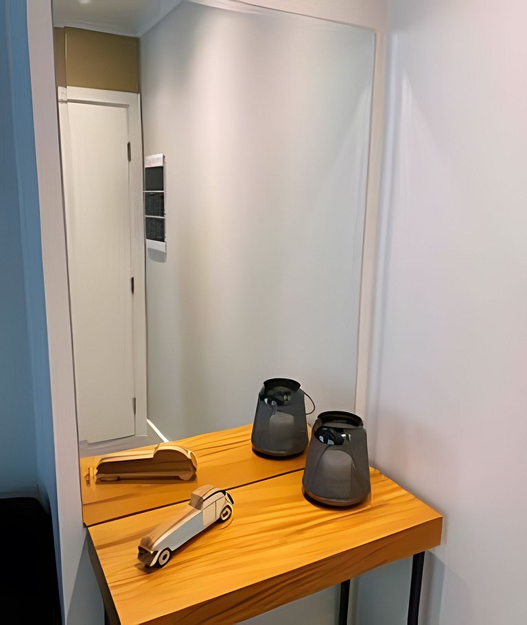 S502 - Flat acomoda família próximo a Congonhas